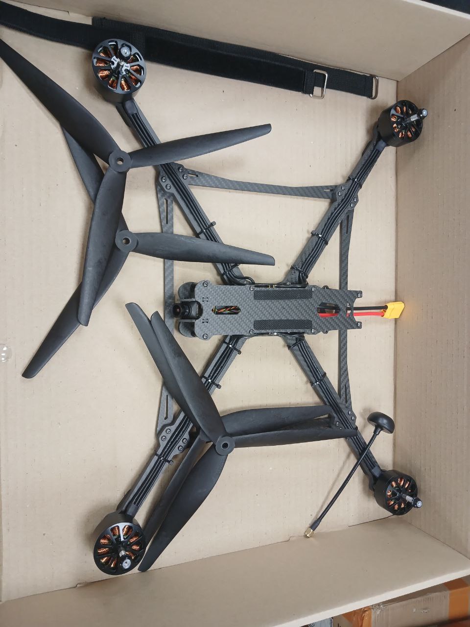 Квадрокоптер FPV SKY RACER K8 (2,5 кг, ELRS, IR-камера з ПІ)